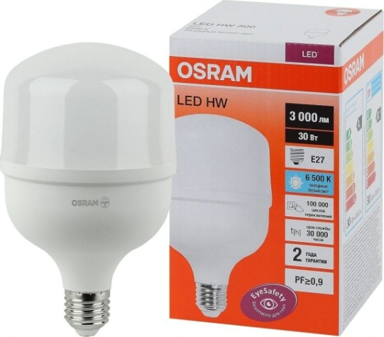 Лампа светодиодная Osram LED HW 30w/865 230v e27 [4058075576797]