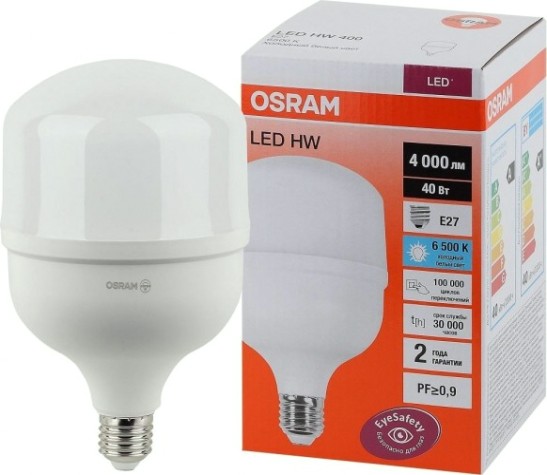 Лампа светодиодная Osram LED HW 40w/865 230v e27 [4058075576834]