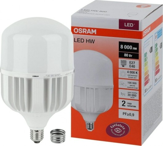 Лампа светодиодная Osram LED HW 80w/840 230v e27/e40 [4058075576933]