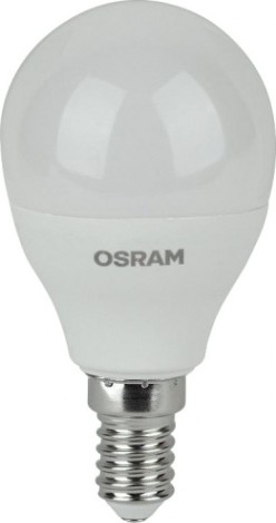 Лампа светодиодная Osram LED VALUE clp60 7sw/830 230v e14 (уп 5 шт) [4058075578104]
