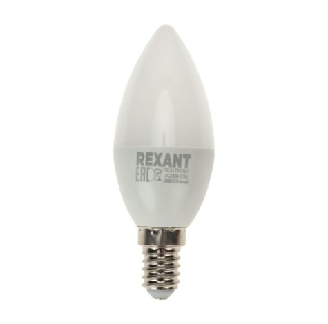 Лампа светодиодная REXANT 604-203 Свеча (CN) 9,5Вт Е14 903Лм 6500К
