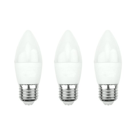 Лампа светодиодная REXANT 604-204-3 Свеча (CN) 9,5Вт Е27 903Лм 6500К 3 шт