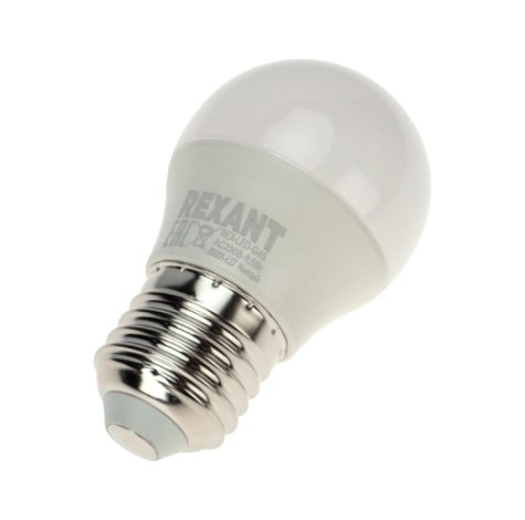 Лампа светодиодная REXANT 604-208 Шарик (GL) 9,5Bт E27 903Лм 6500К