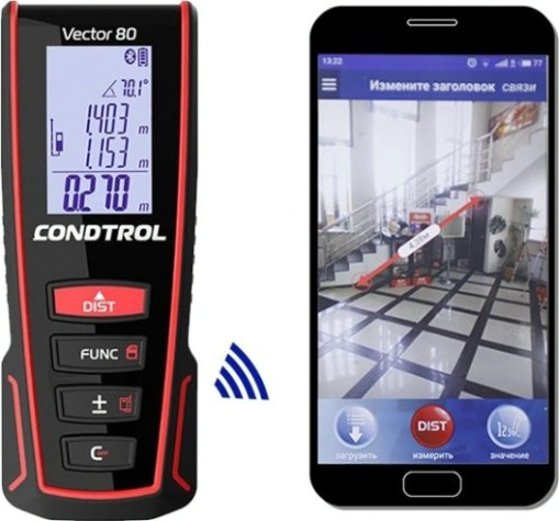 Лазерный дальномер CONDTROL Vector 80 [1-4-099]