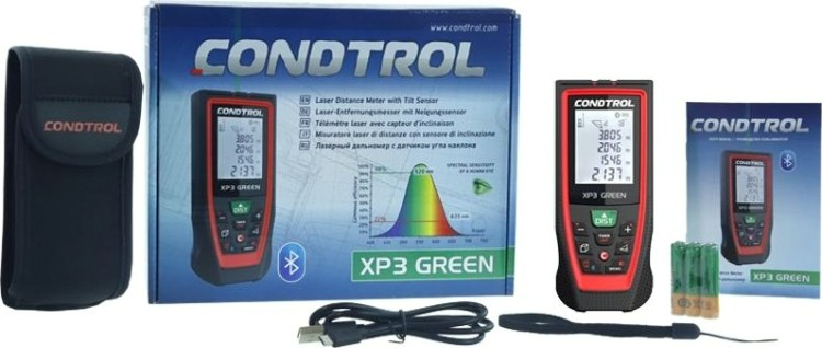 Лазерный дальномер CONDTROL XP 3 Green 120 m [1-4-107]