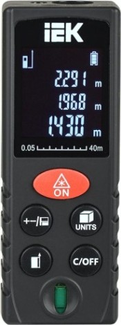 Лазерный дальномер IEK DM40 Professional [TIR21-3-040]