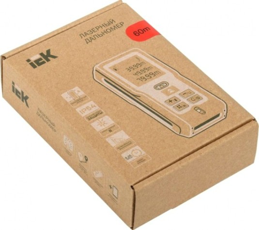 Лазерный дальномер IEK DM60 Professional [TIR21-3-060]