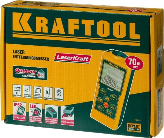 Лазерный дальномер KRAFTOOL LASER-KRAFT [34760_z01]