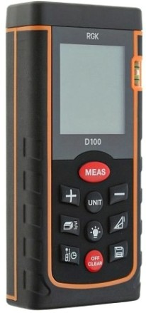 Лазерный дальномер RGK D100 [4610011870040]