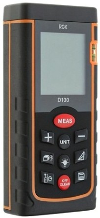 Лазерный дальномер RGK D100 С ПОВЕРКОЙ [755658]