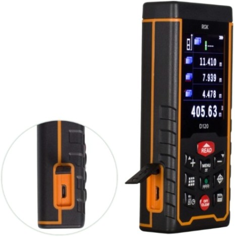 Лазерный дальномер RGK D120 С ПОВЕРКОЙ [755672]