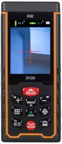 Лазерный дальномер RGK D120 С ПОВЕРКОЙ [755672]