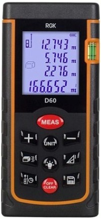 Лазерный дальномер RGK D60 [4610011870613]