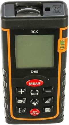 Лазерный дальномер RGK D60 [4610011870613]