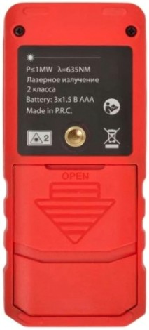 Лазерный дальномер RGK DL100 С ПОВЕРКОЙ с угломером [755719]