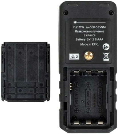 Лазерный дальномер RGK DL100G С ПОВЕРКОЙ зеленый луч с угломером [755740]