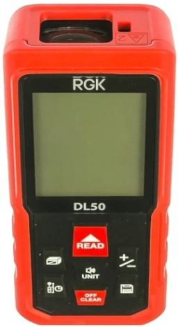 Лазерный дальномер RGK DL50 с угломером [4610011873904]