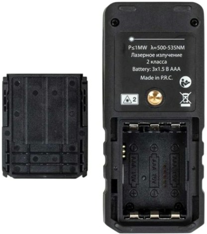 Лазерный дальномер RGK DL50G С ПОВЕРКОЙ зеленый луч с угломером [755726]