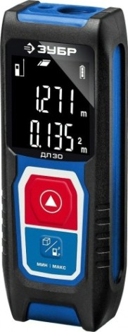 Лазерный дальномер ЗУБР ДЛ-30 [34927]