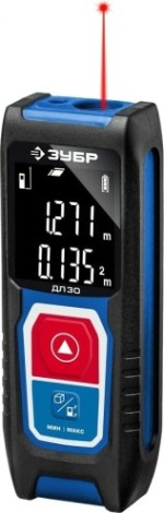 Лазерный дальномер ЗУБР ДЛ-30 [34927]
