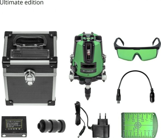 Лазерный построитель плоскостей ADA 3D LINER 4V GREEN [А00531]