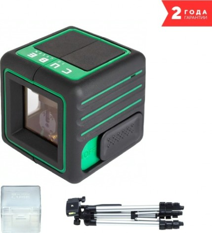 Лазерный уровень ADA CUBE 3D GREEN PROFESSIONAL EDITION [А00545]