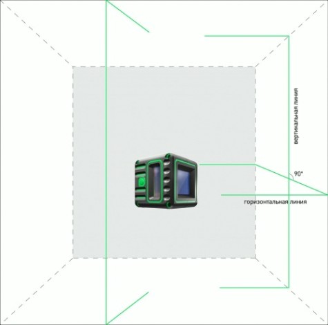 Лазерный уровень ADA CUBE 3D GREEN PROFESSIONAL EDITION [А00545]