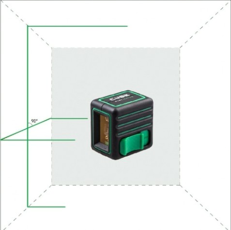 Лазерный уровень ADA CUBE MINI GREEN BASIC EDITION [А00496]