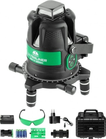 Лазерный уровень ADA ULTRALINER 360 4V green [А00540]