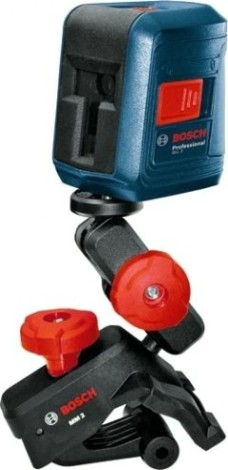 Лазерный уровень BOSCH GLL 2 + MM2 [0601063A01] 2х1,5В LR6 (AA), держатель