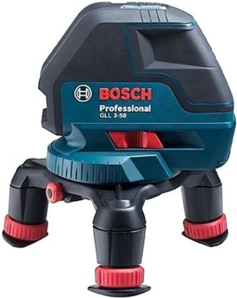 Лазерный уровень BOSCH GLL 3-50 [0601063800] 4х1,5В LR6 (AA), чехол, отражатель