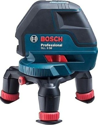 Лазерный уровень BOSCH GLL 3-50 [0601063801] 4х1,5В LR6 (AA), чехол, отражатель, L-Boxx