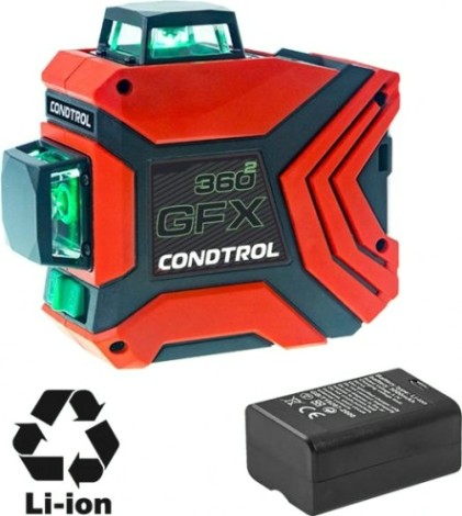 Лазерный уровень CONDTROL GFX 360-2 [1-2-229]