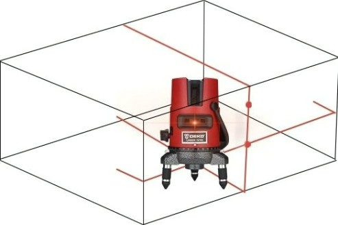 Лазерный уровень DEKO DKLL02RB [065-0275]