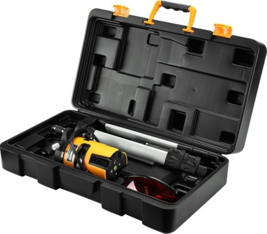 Лазерный уровень DEKO DKLL02RB PRO PREMIUM, со штативом 1 м [065-0102-2]