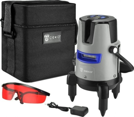 Лазерный уровень DEKO DKLL02RB PRO SET 1 [065-0101]