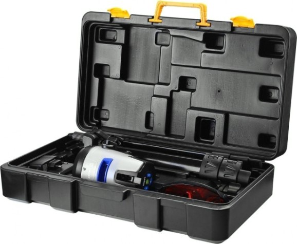 Лазерный уровень DEKO DKLL02RB PRO SET 2 PREMIUM со штативом 1 м [065-0102-1]