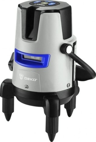 Лазерный уровень DEKO DKLL02RB PRO SET 2 со штативом 1м [065-0102]