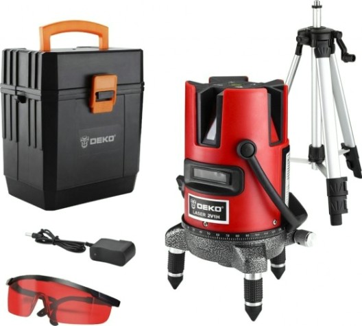 Лазерный уровень DEKO DKLL03RB SET 4 [065-0290]