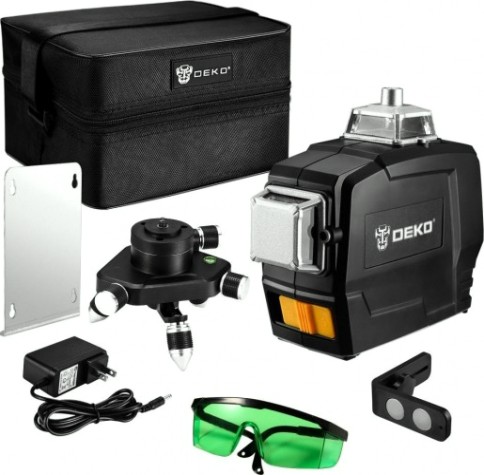 Лазерный уровень DEKO DKLL12PG1 [065-0278]
