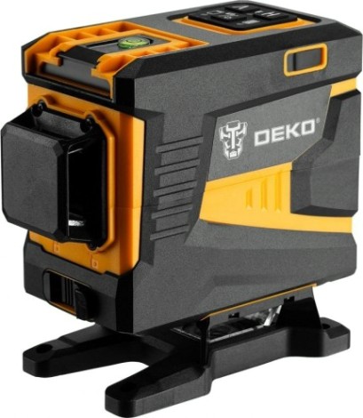 Лазерный уровень DEKO DKLL12PG1 360/3 SET 2 PREMIUM со штативом 1,2 м [065-0235-1]