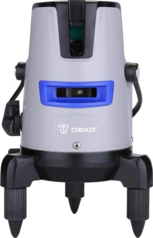 Лазерный уровень DEKO LL57 PRO SET 2 самовыравнивающийся со штативом 1 м [065-0104]