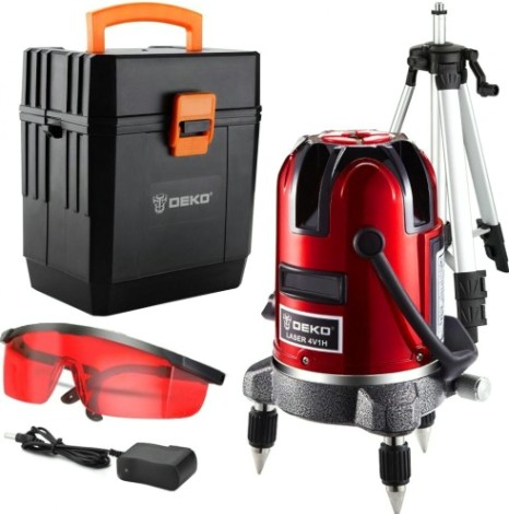 Лазерный уровень DEKO LL57 SET 4 [065-0296]