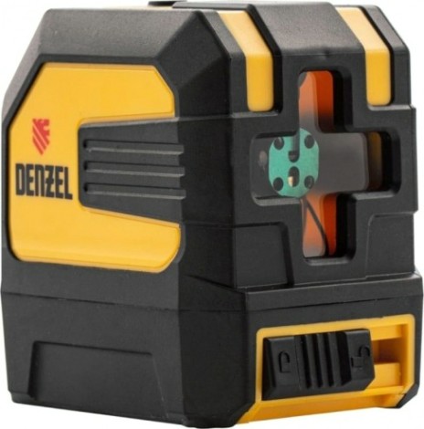 Лазерный уровень Denzel LX 03 Green 30 м, 520 нм, резьба 1/4" [35058]