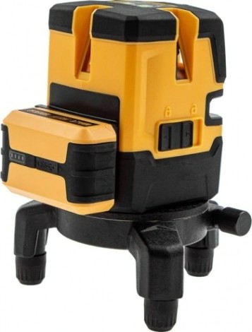 Лазерный уровень Denzel LX 06 Green 30 м, 520 нм, акк. li 5200 mah, резьба 5/8" [35072]