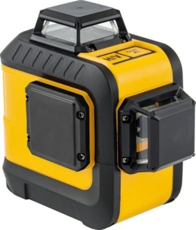 Лазерный уровень Denzel LX 360-2 Red мультипризменный 30 м, 635 нм, акк. li 2800 мач, р [35076]