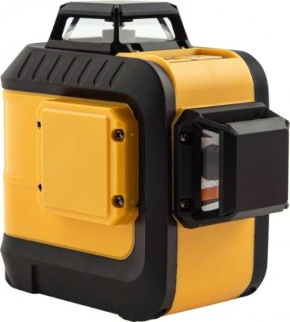 Лазерный уровень Denzel LX 360-2 Red мультипризменный 30 м, 635 нм, акк. li 2800 мач, р [35076]