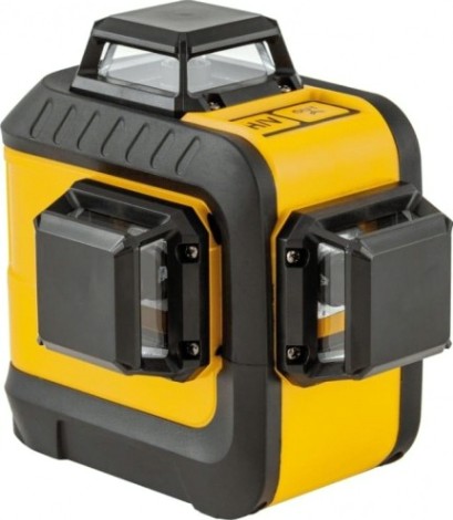 Лазерный уровень Denzel LX 360-3 Red мультипризменный 30 м, 635 нм, акк. li 2800 мач, р [35077]