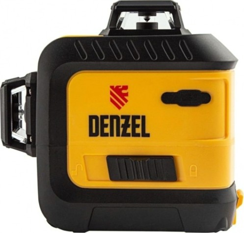 Лазерный уровень Denzel LX 360-3 Red мультипризменный 30 м, 635 нм, акк. li 2800 мач, р [35077]