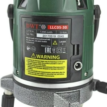 Лазерный уровень DWT LLC05-30 BMC (луч зеленый) [5.1.54]
